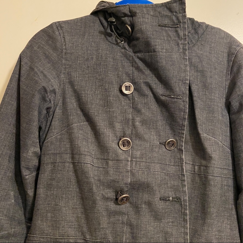 Aritzia Community Speckled Grey Jacket. Size XS. - Picture 3 of 14